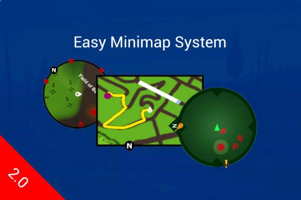 Easy Minimap System MT - GPS, Minimap, Worldmap, Fog of War & More