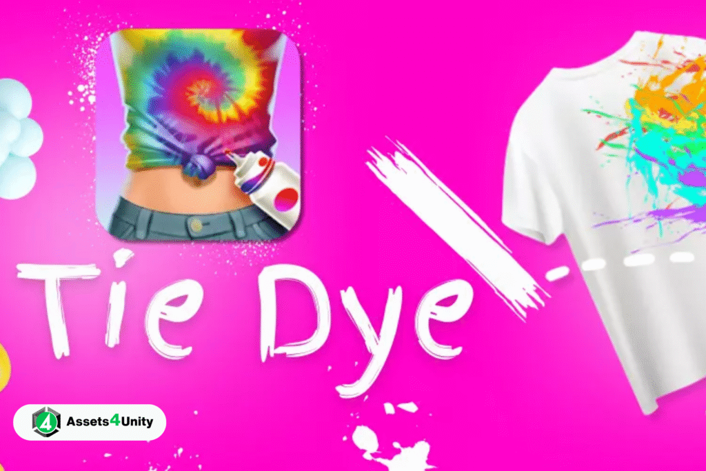 Tie Dye Clothes Unity Source Code