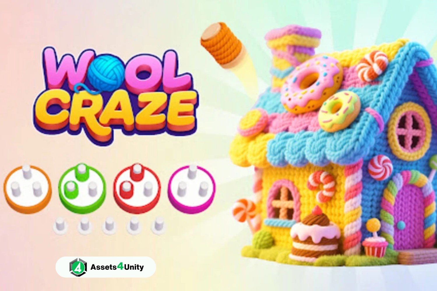 Wool Craze: Wool Sort 3D