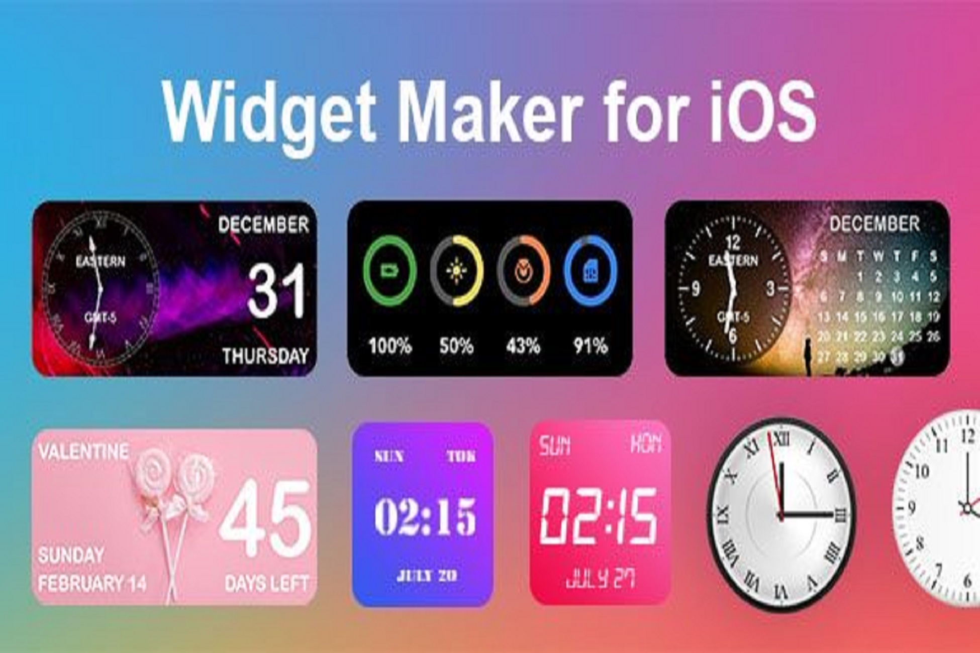 Color Widget for iOS App Source Code