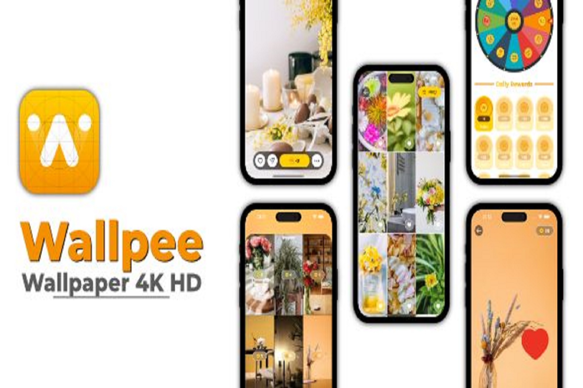 Wallpaper 4K HD iOS App Source Code