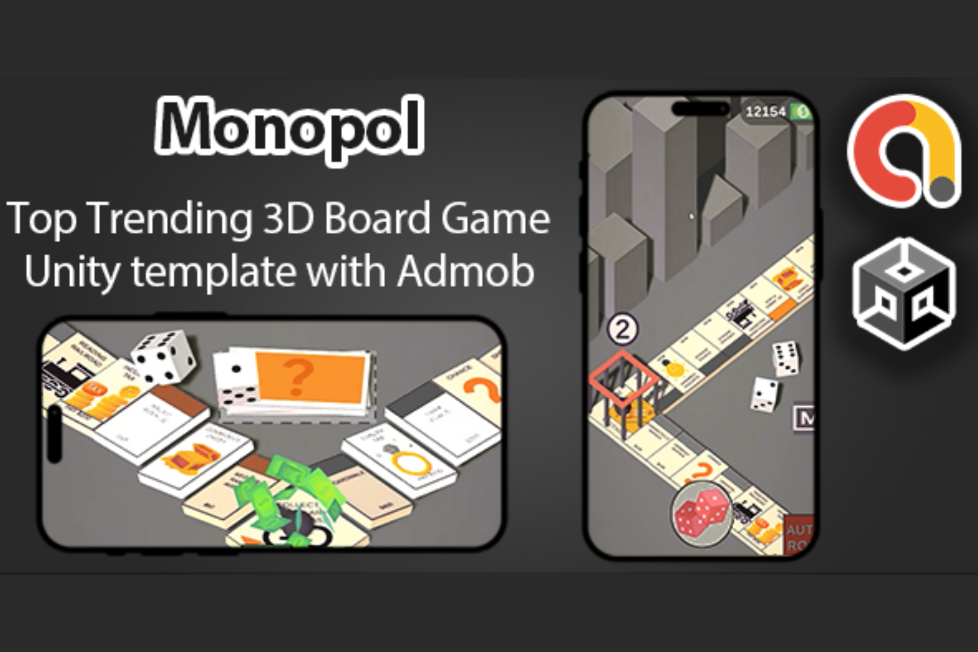 Monopol Board Game Unity Source Code