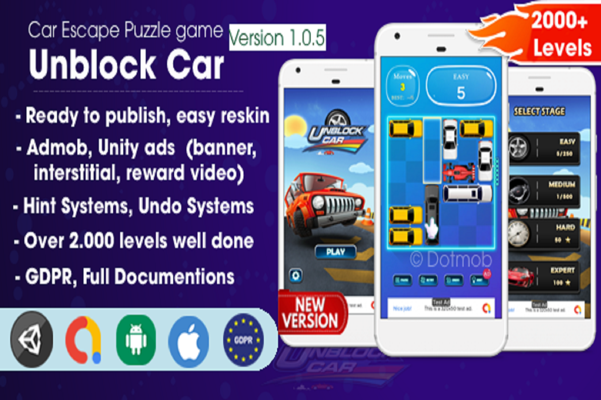 Unblock Car Unity Source Code