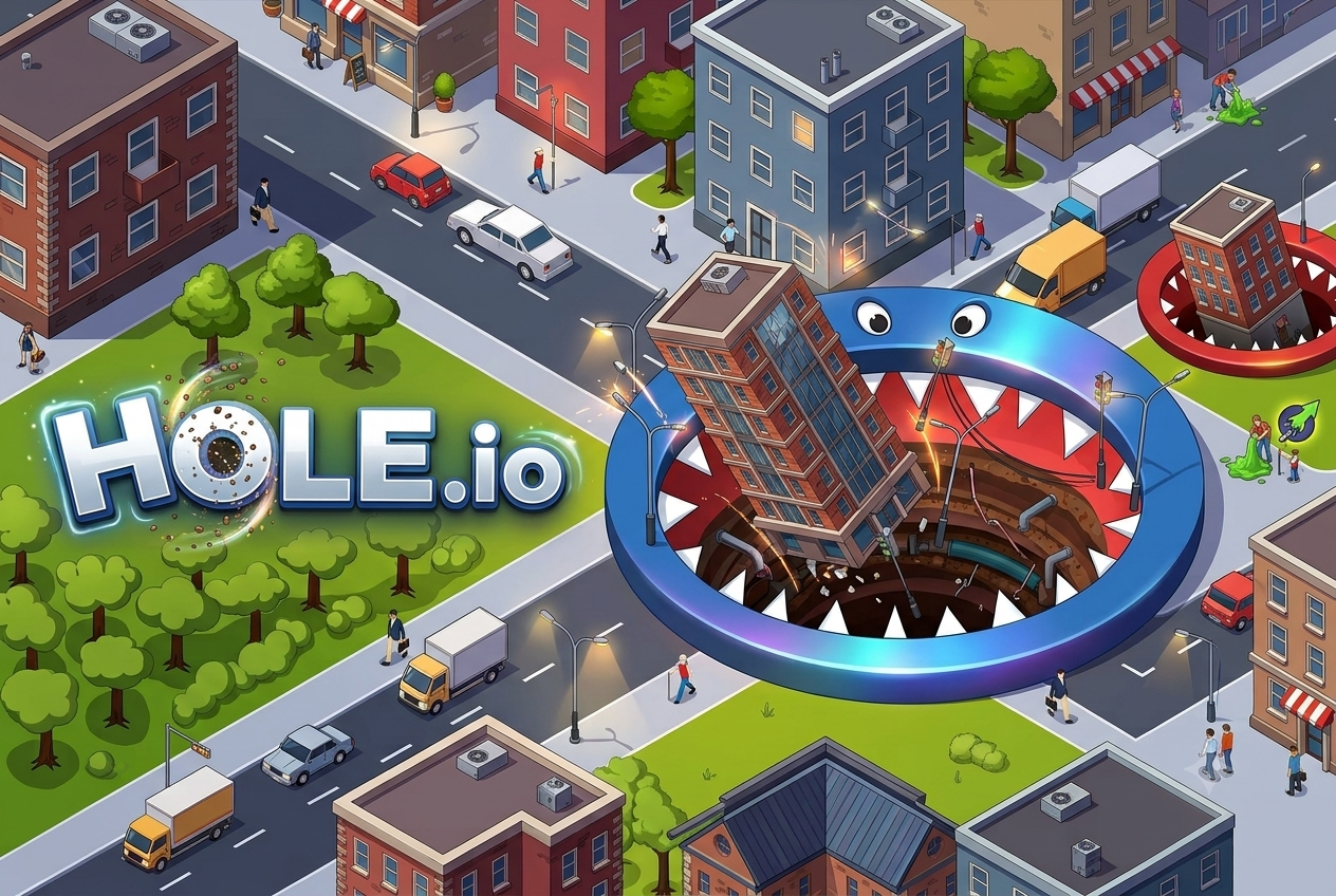 Hole.io Unity Game Source Code – Powerful 3D Hyper Casual Game